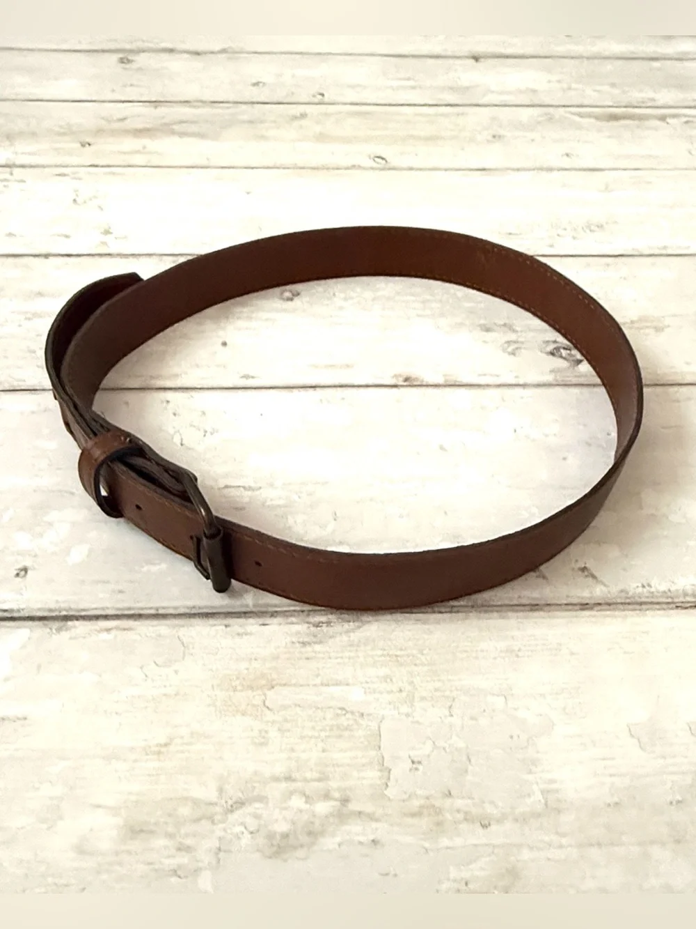 Boys Brien Faux Leathed Belt Formal Wear Kids Accessories Total Length 35in